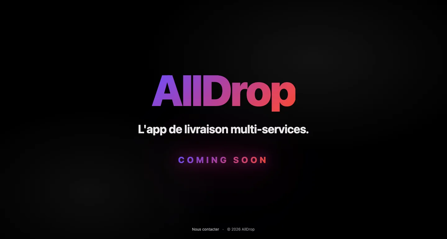 Capture d'écran - Alldrop